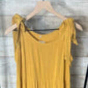 Yellow Midi Dress
